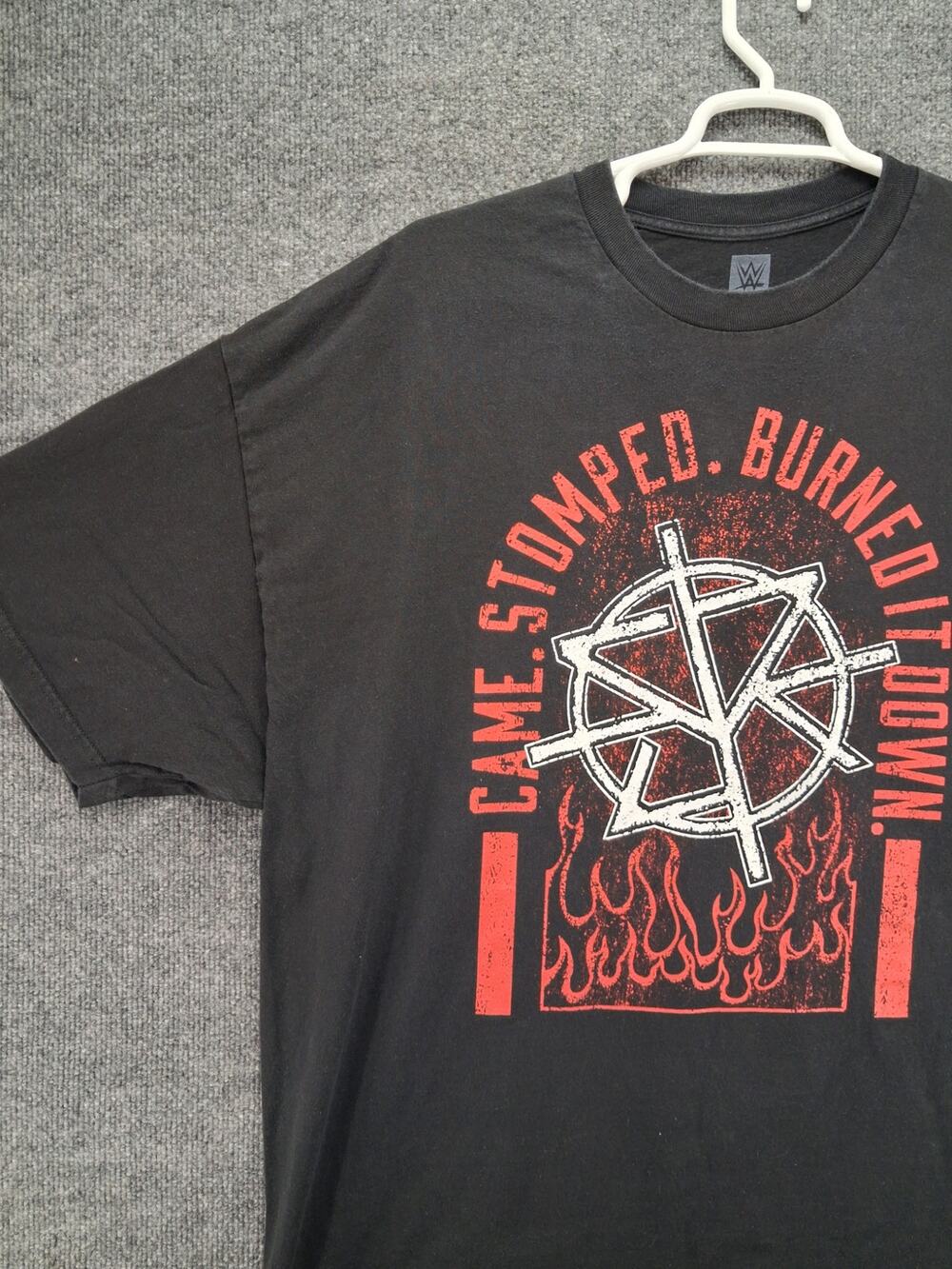 WWE TShirt Mens 3XL Seth Rollins Came Stomped Burned It Down